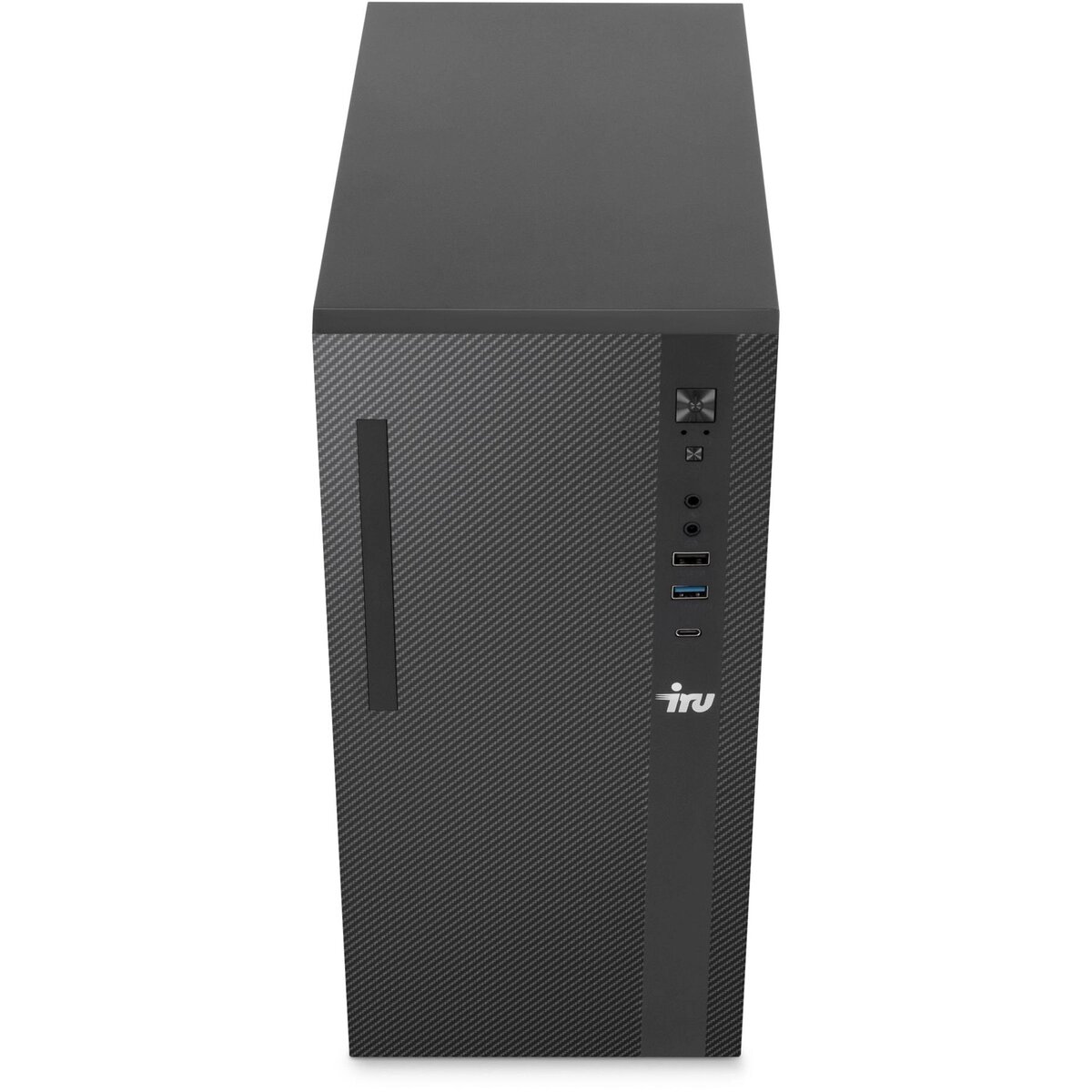 ПК IRU Planio 310H6SC (Core i3 14100F 3.4Ghz/16Gb DDR5/SSD512Gb/NVIDIA GeForce GT610 2Gb/Windows 11 Pro/black) 