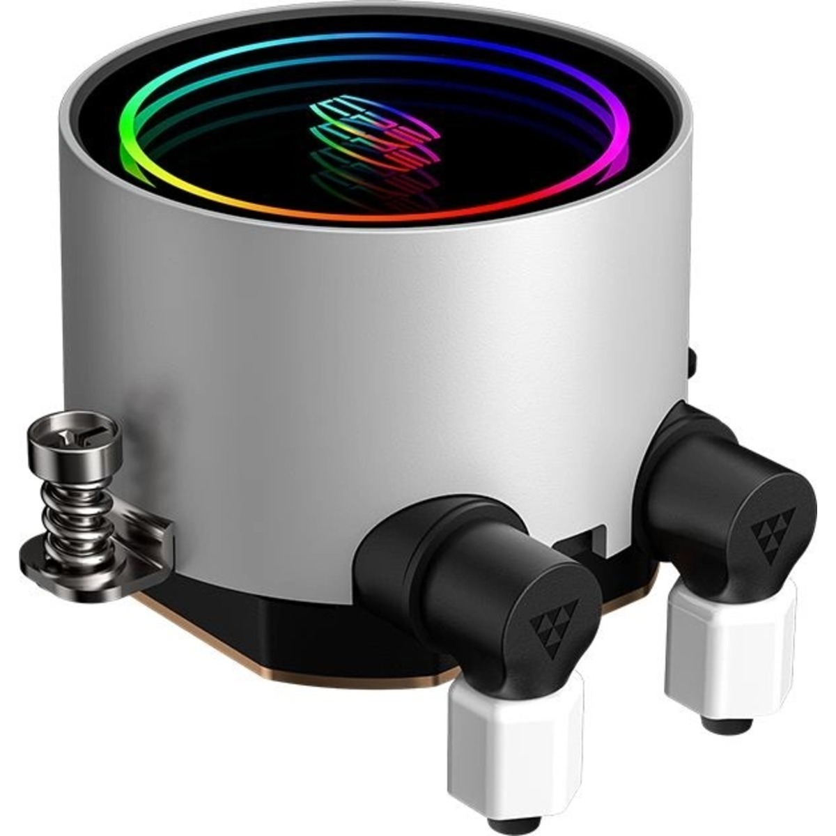 Система водяного охлаждения PcCooler DA240 WH ARGB Soc-AM5/AM4/1151/1200/1700 белый 4-pin Al+Cu 270W Ret (DA240-WHAWXX-GL)