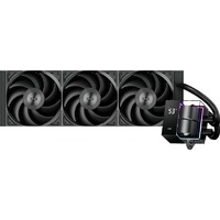 Система водяного охлаждения PcCooler DS360 BK Soc-AM5/AM4/1151/1200/1700 черный 4-pin Al LCD 300W Ret (DS360-BKNWXX-GL)