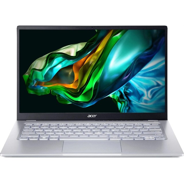 Ноутбук Acer Swift Go 14 SFG14-41-R2U2 Ryzen 5 7530U 16Gb SSD512Gb AMD Radeon 14 IPS FHD (1920x1080) Windows 11 Home silver WiFi BT Cam (NX.KG3CD.003)