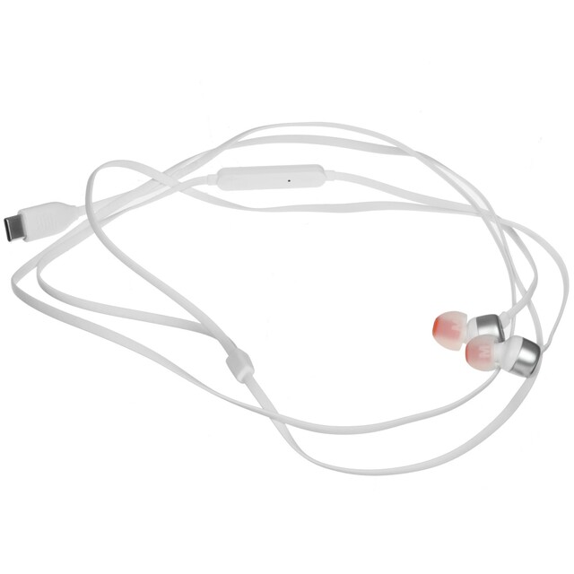 Наушники проводные внутриканальные JBL TUNE 310C (TUNE 310C WHT), белый Наушники проводные внутриканальные JBL TUNE 310C (TUNE 310C WHT), белый