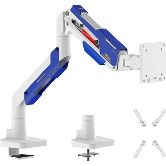 Кронштейн для мониторов Ultramounts UM743WB (Цвет: White / Blue) Кронштейн для мониторов Ultramounts UM743WB (Цвет: White / Blue)