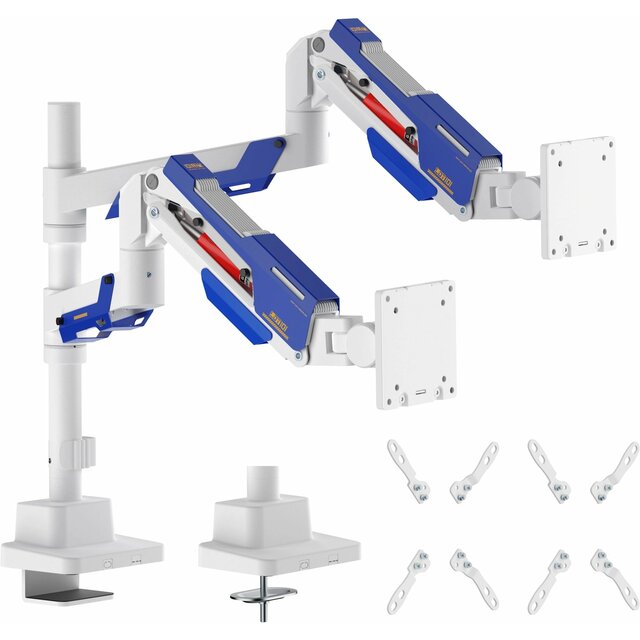 Кронштейн для мониторов Ultramounts UM744WB (Цвет: White / Blue)