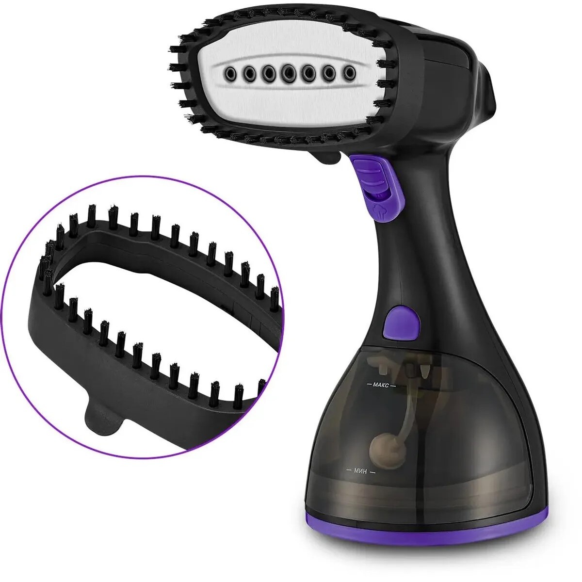 Отпариватель ручной Kitfort КТ-9121-1 (Цвет: Black/Purple)