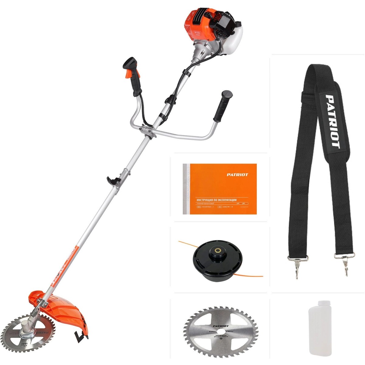 Триммер бензиновый Patriot PT 540 (Цвет: Orange)