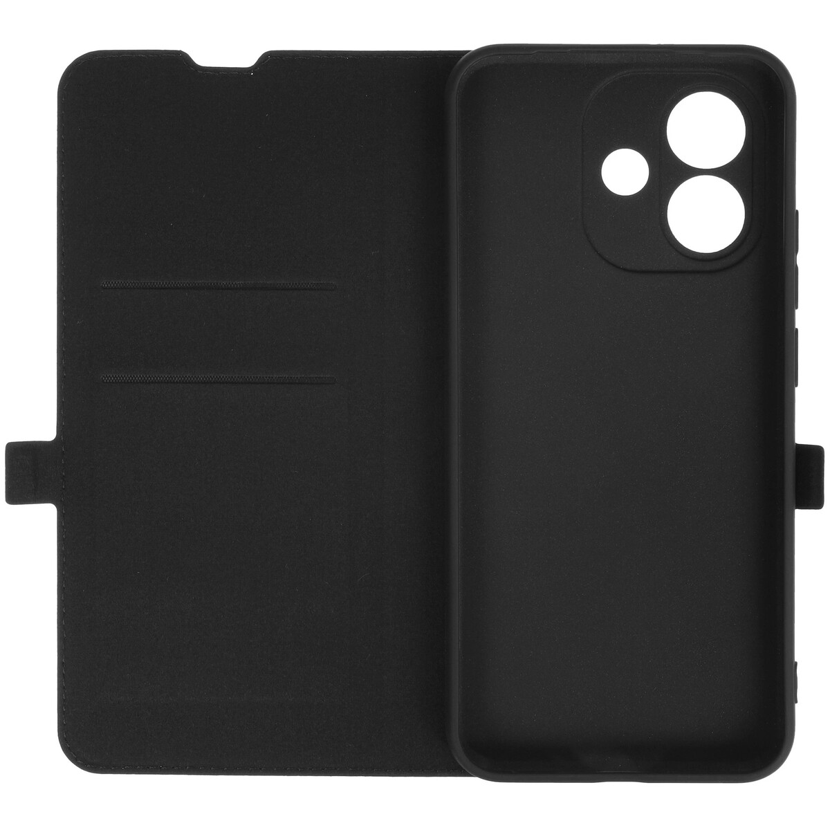 Чехол-книжка Borasco Book Case для Xiaomi Redmi Note 17 4G/5G, черный