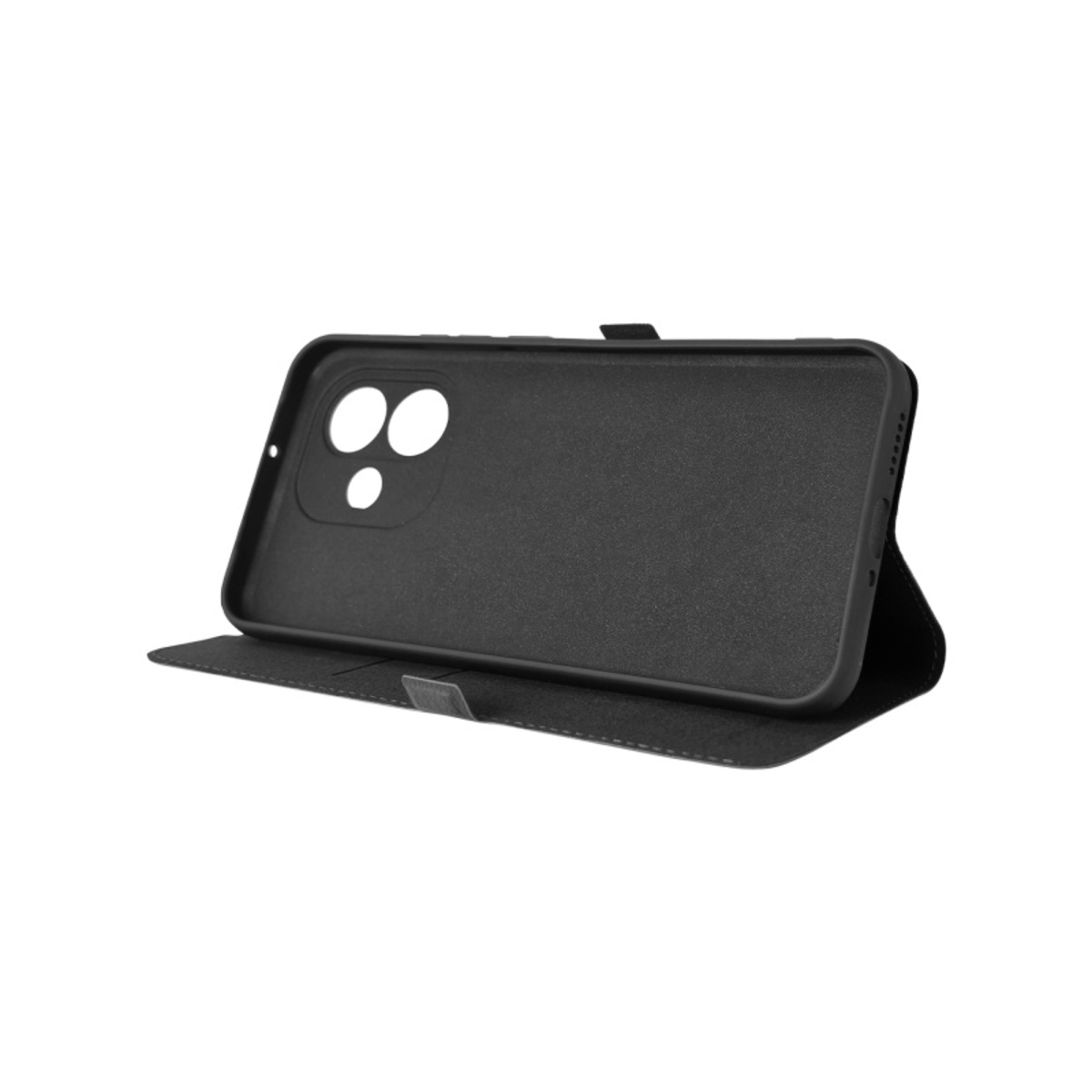 Чехол-книжка Borasco Book Case для Xiaomi Redmi Note 17 4G/5G, черный