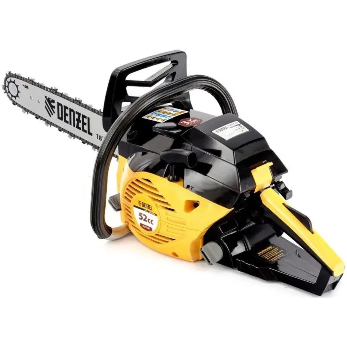 Бензопила Denzel DGS-5218 (Цвет: Yellow/Black)