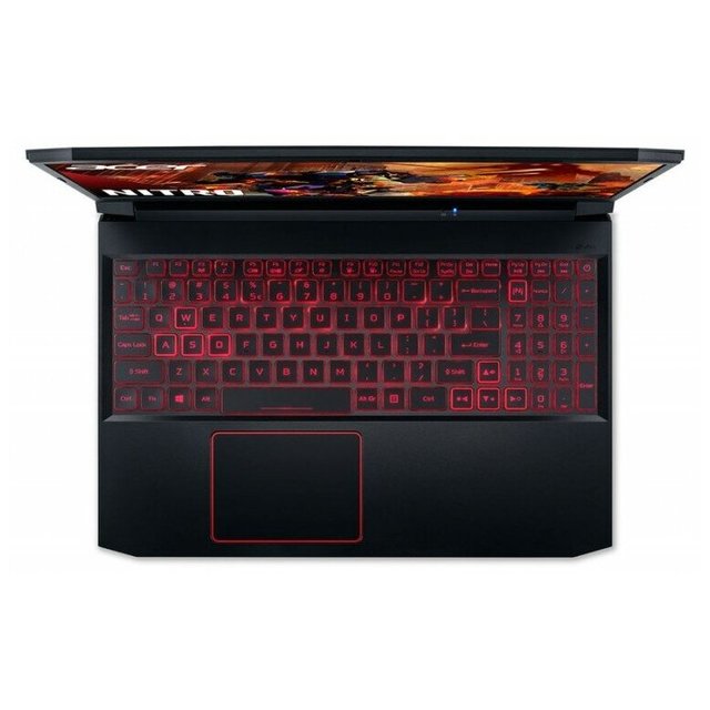 Ноутбук Acer Nitro 5 AN515-57-57DF Core i5 11400H/16Gb DDR4/SSD512Gb/NVIDIA GeForce GTX 1650/15.6 /IPS/FHD (1920x1080)/DOS/Shale Black/Wi-Fi/