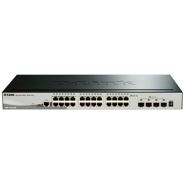 Коммутатор настраиваемый D-Link DGS-1510-28X