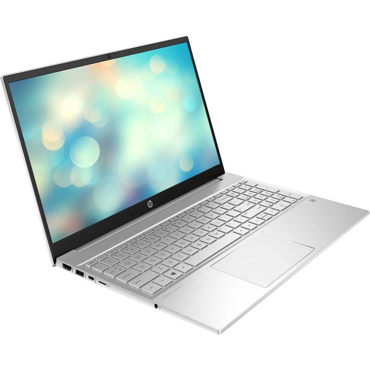 Ноутбук HP Pavilion 15-eg2002ci Core i5 1235U 8Gb SSD256Gb Intel Iris Xe graphics 15.6 IPS FHD (1920x1080) Free DOS silver WiFi BT Cam (6F8L6EA)
