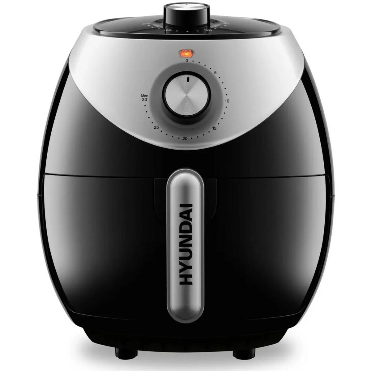 Аэрогриль Hyundai HYF-3456 (Цвет: Black/Silver)
