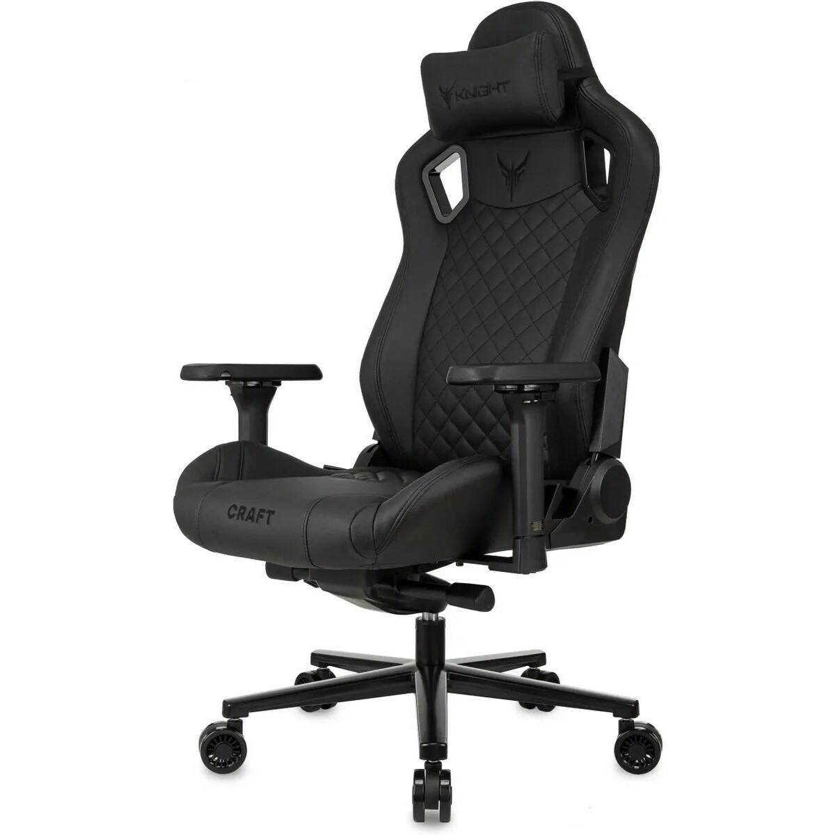 Кресло игровое Knight Craft, черный 
