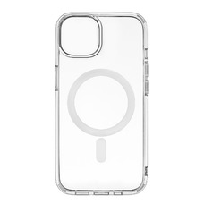 Чехол-накладка uBear Real Mag Case для смартфона Apple iPhone 13 (Цвет: Crystal Clear)