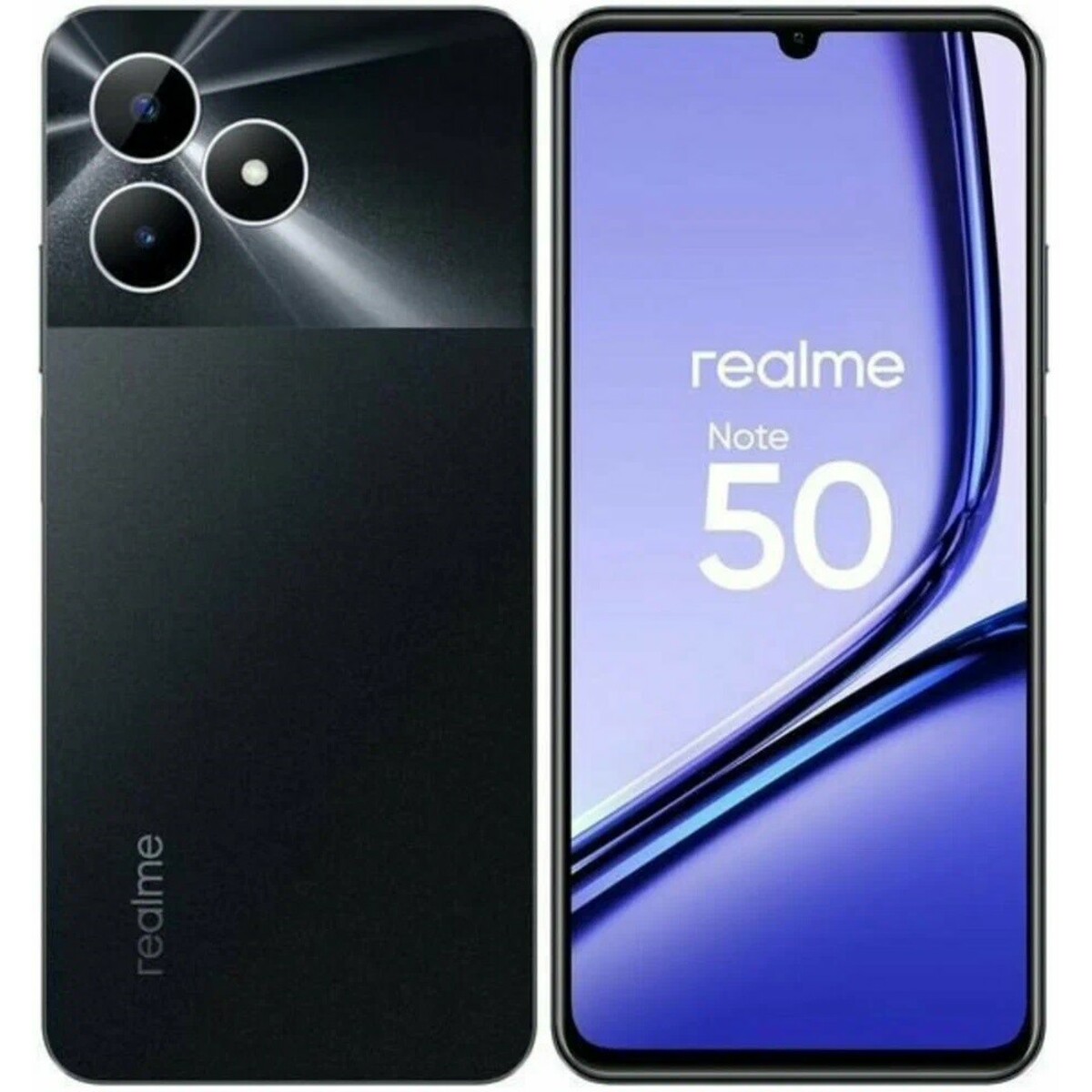realme Note 50 4/128Gb, черный