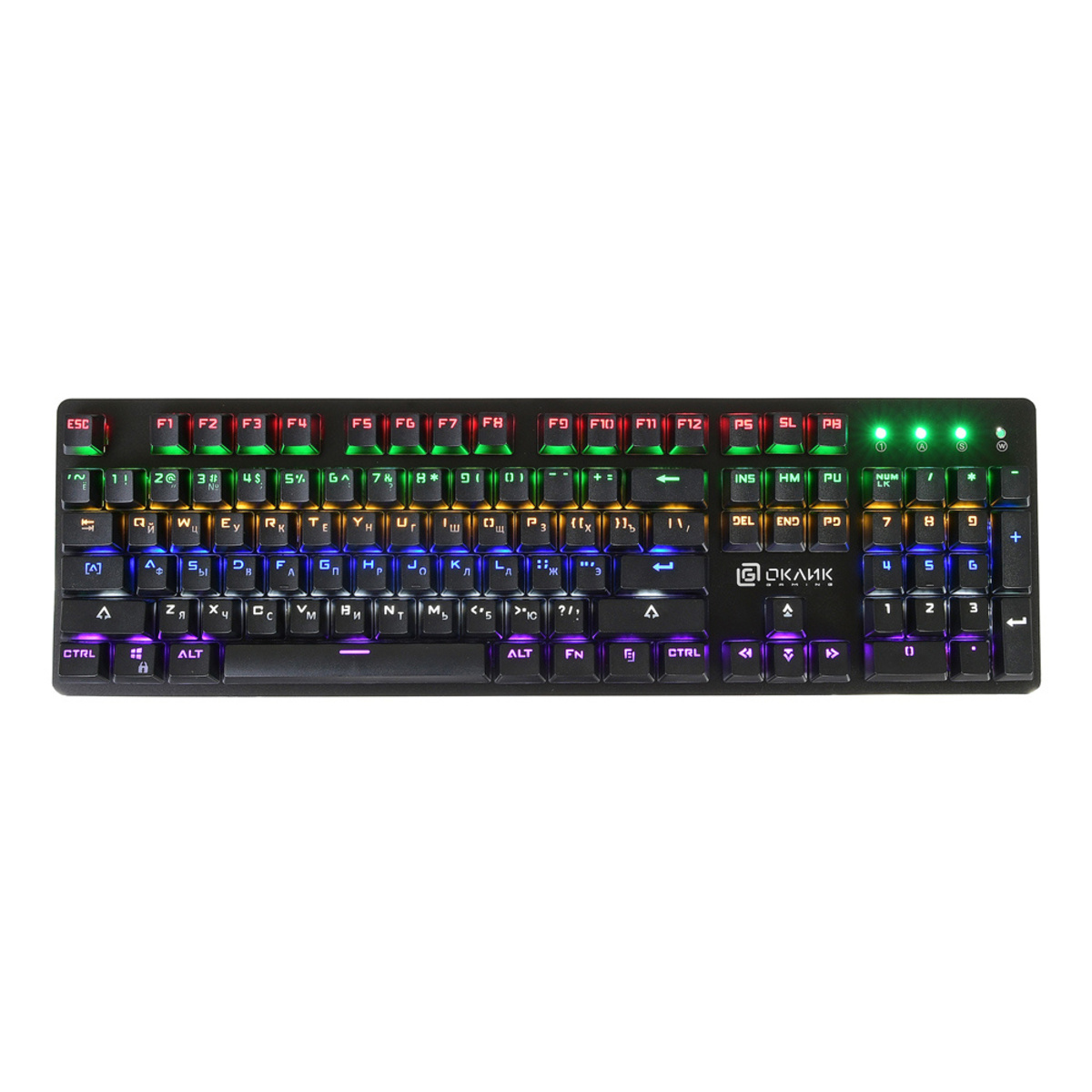 Клавиатура Оклик 990G RAGE механическая (Цвет: Black)