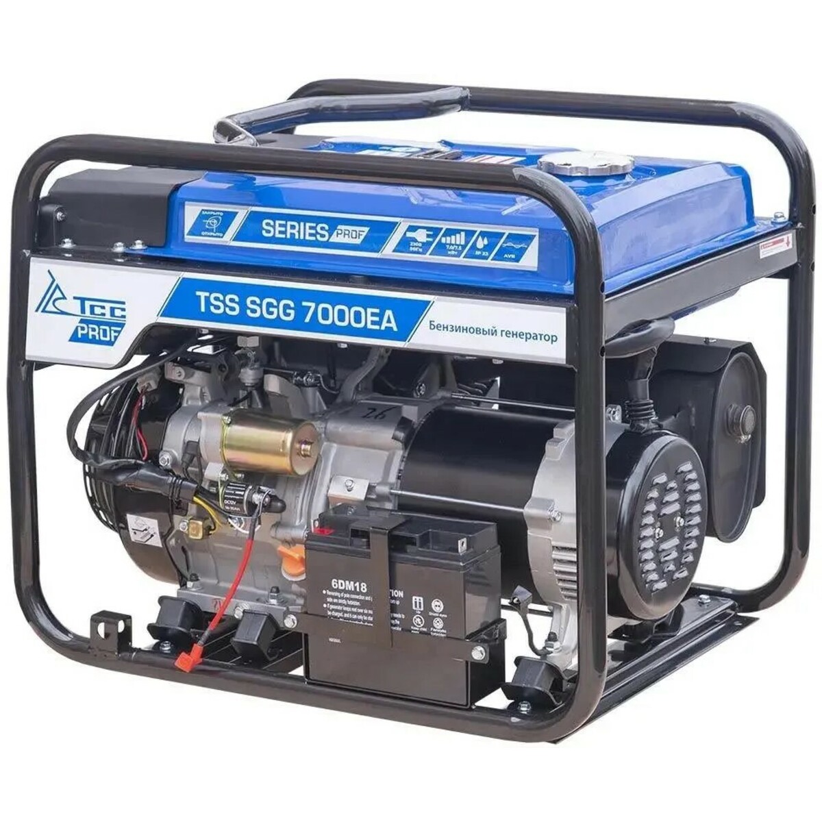 Генератор ТСС SGG 7000EA (Цвет: Blue/Black)