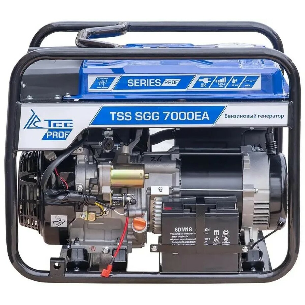 Генератор ТСС SGG 7000EA (Цвет: Blue/Black)
