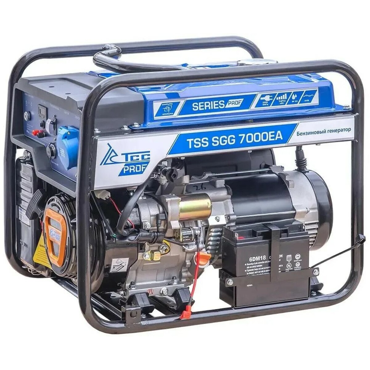 Генератор ТСС SGG 7000EA (Цвет: Blue/Black)