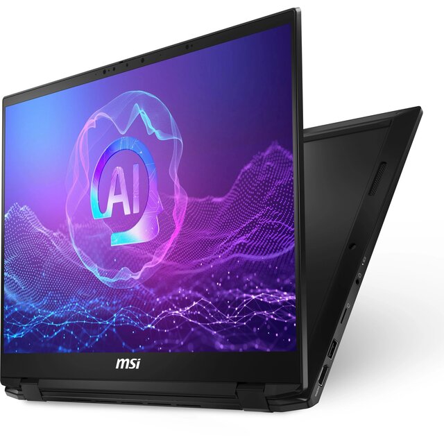 Ноутбук MSI Summit Pro 16 AI A2HVETG-085RU (Core Ultra 7 255H 2Ghz / 32Gb LPDDR5 / SSD1Tb / NVIDIA GeForce RTX4050 6Gb / 16" / Windows 11 Pro / black) (9S7-159631-085) Ноутбук MSI Summit Pro 16 AI A2HVETG-085RU (Core Ultra 7 255H 2Ghz / 32Gb LPDDR5 / SSD1Tb / NVIDIA GeForce RTX4050 6Gb / 16" / Windows 11 Pro / black) (9S7-159631-085)