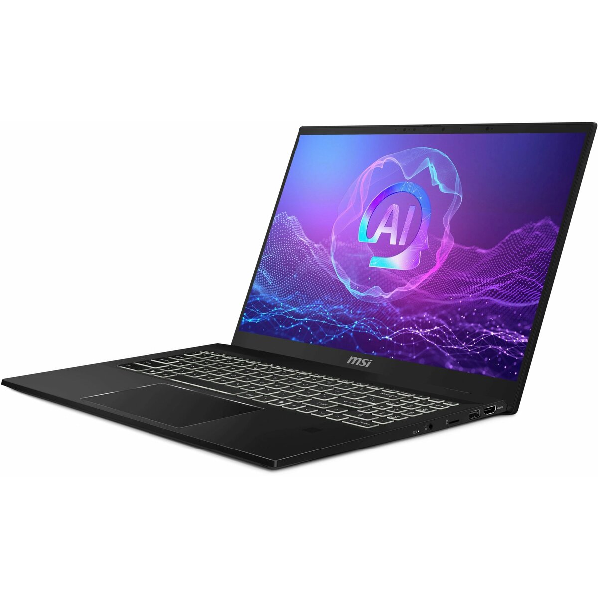 Ноутбук MSI Summit Pro 16 AI A2HVETG-085RU (Core Ultra 7 255H 2Ghz/32Gb LPDDR5/SSD1Tb/NVIDIA GeForce RTX4050 6Gb/16"/Windows 11 Pro/black) (9S7-159631-085)