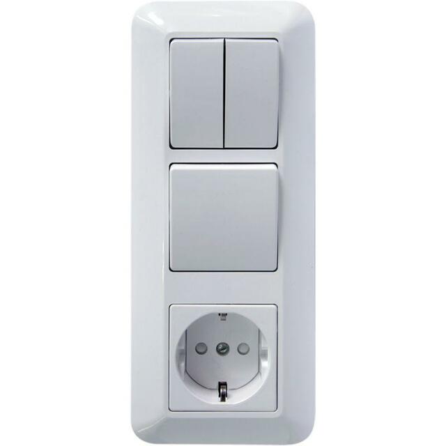 Блок Schneider Electric BK2VR-006A-B Прима (Цвет: White) Блок Schneider Electric BK2VR-006A-B Прима (Цвет: White)