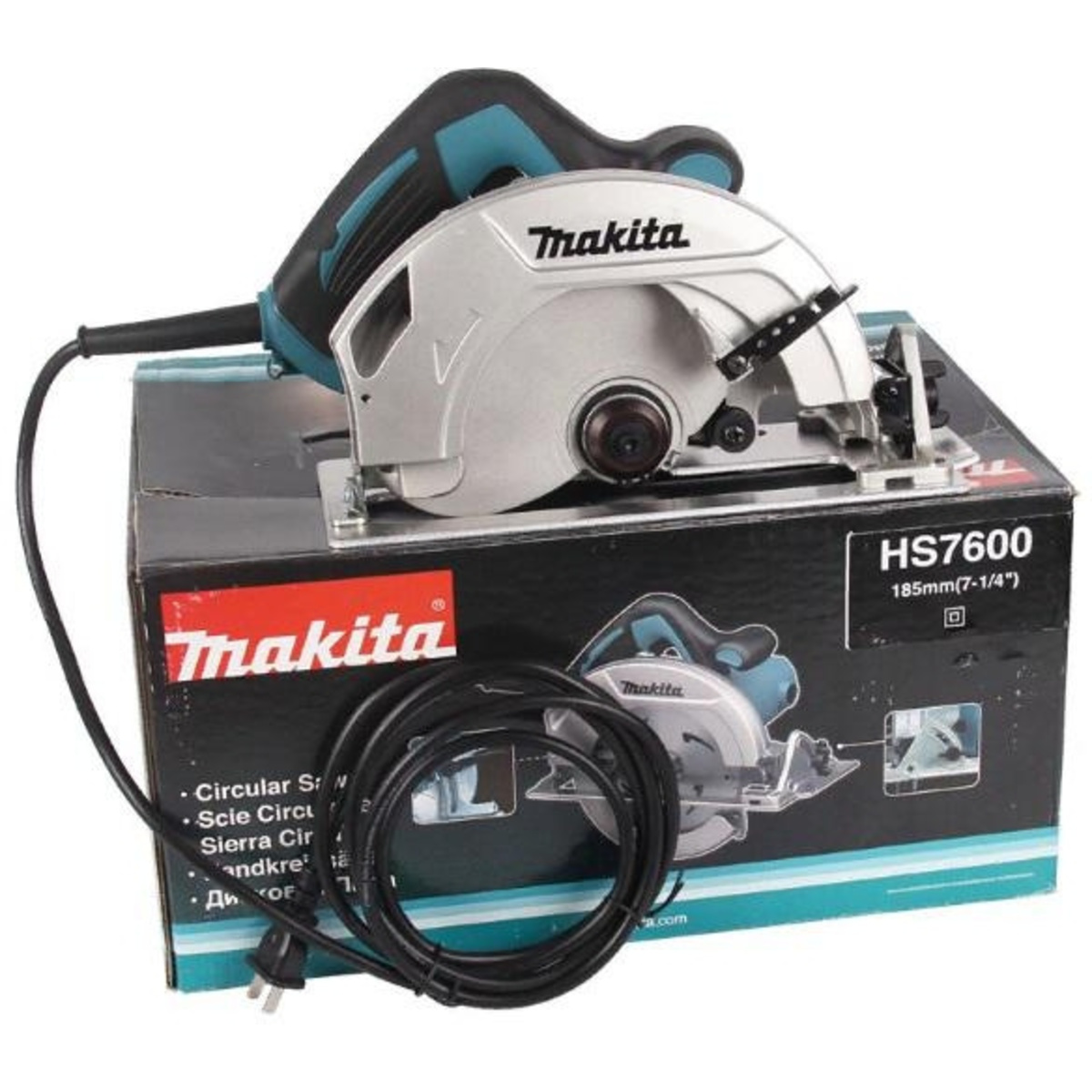 Циркулярная пила Makita HS7600 (Цвет: Blue)