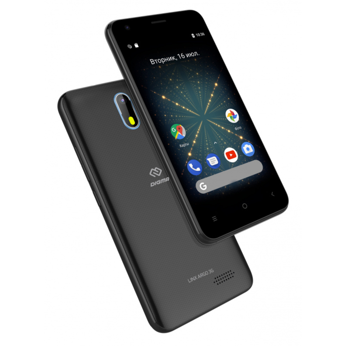 Смартфон Digma Linx Argo 3G 8Gb (Цвет: Black)
