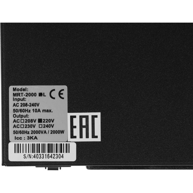 Источник бесперебойного питания Powercom Macan MRT-2000-L Источник бесперебойного питания Powercom Macan MRT-2000-L
