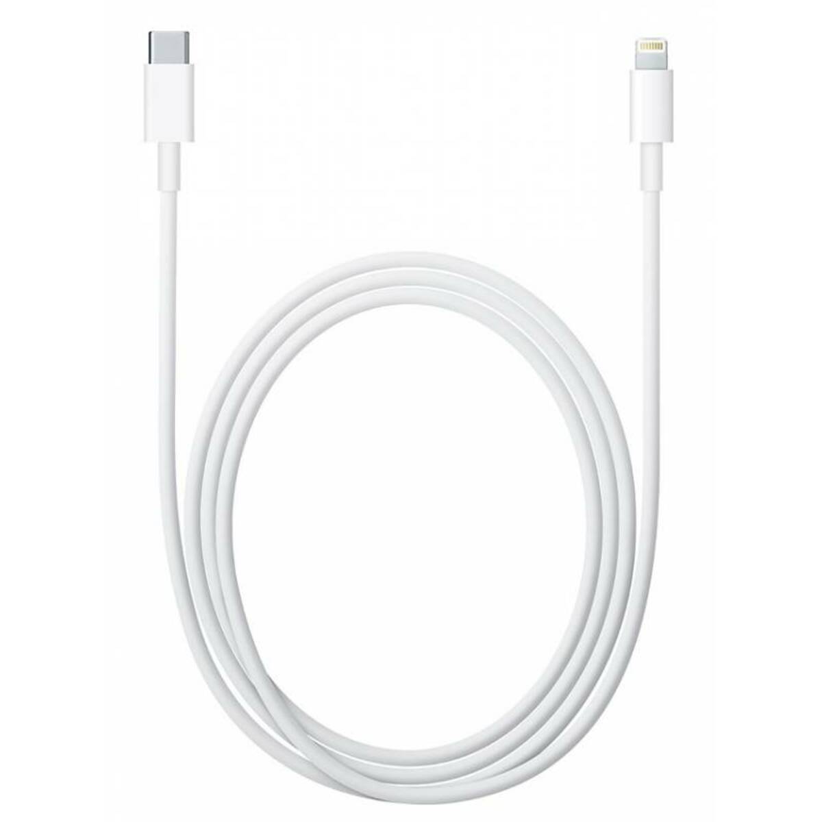 Кабель Apple USB Type-C - Lightning (MKQ42ZM/A) 2 м, белый - купить в СПб  по выгодным ценам с доставкой (Артикул 00266755)