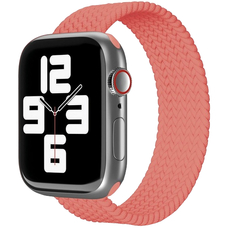 Ремешок нейлоновый плетеный VLP Braided Band для Apple Watch 38/40/41 mm (S/M 2шт) (Цвет: Coral)