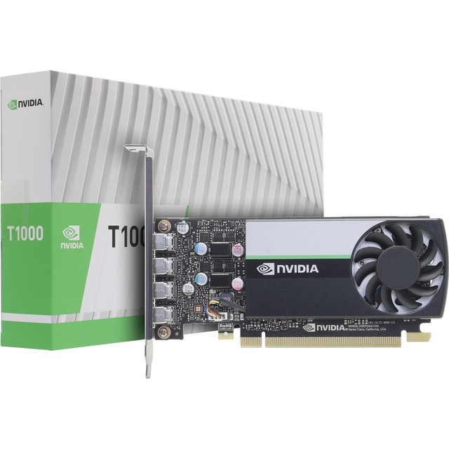 Видеокарта NVIDIA T1000 4GB (900-5G172-2550-000)