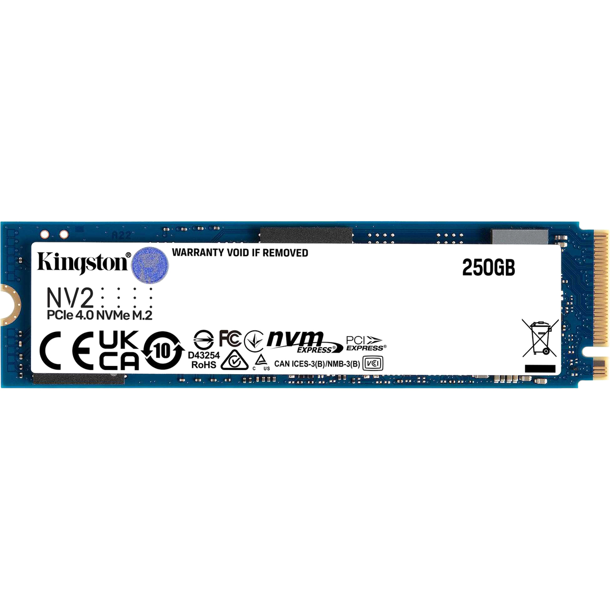 Накопитель SSD Kingston M.2 250Gb SNV2S / 250G