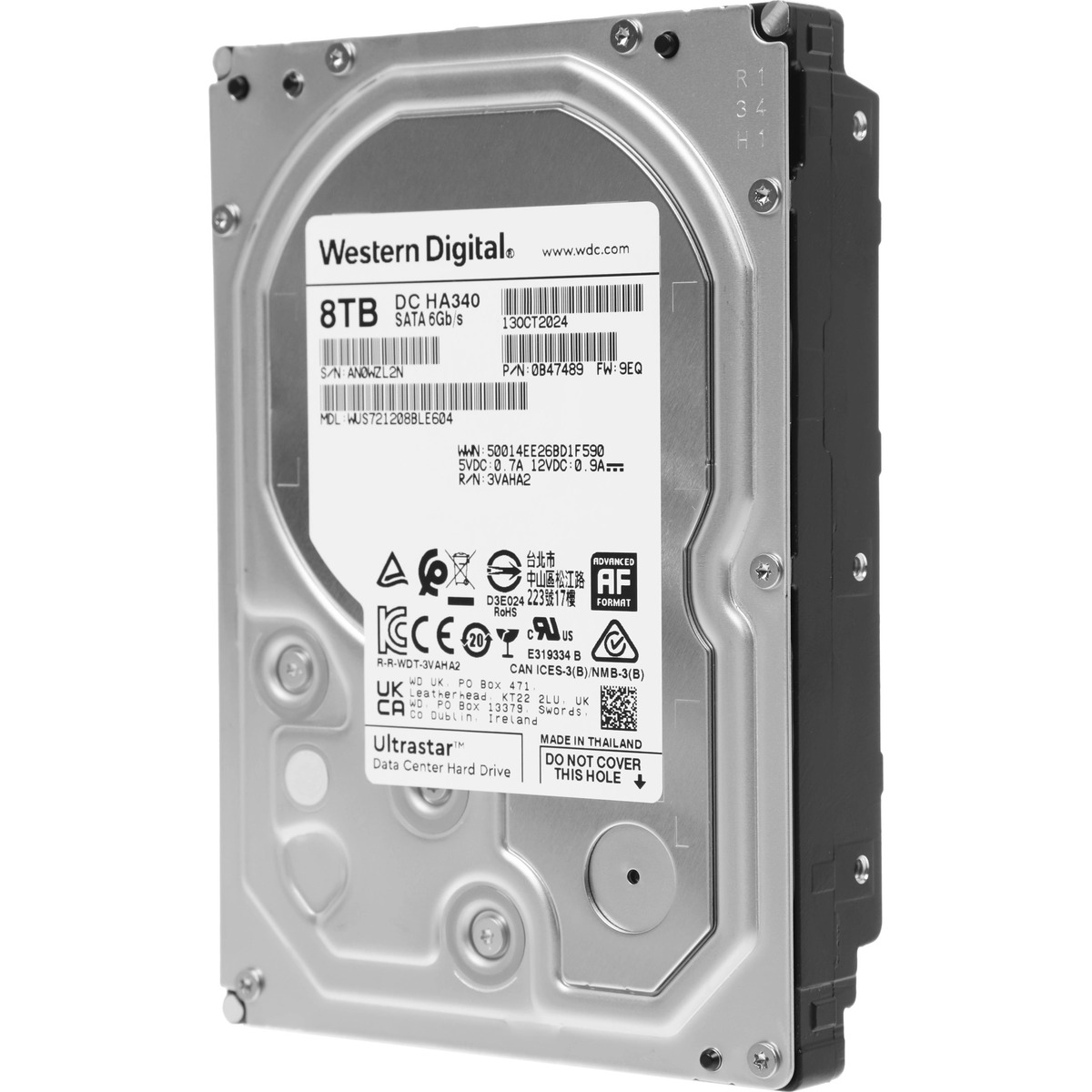 Жесткий диск WD SATA-III 8TB WUS721208BLE604