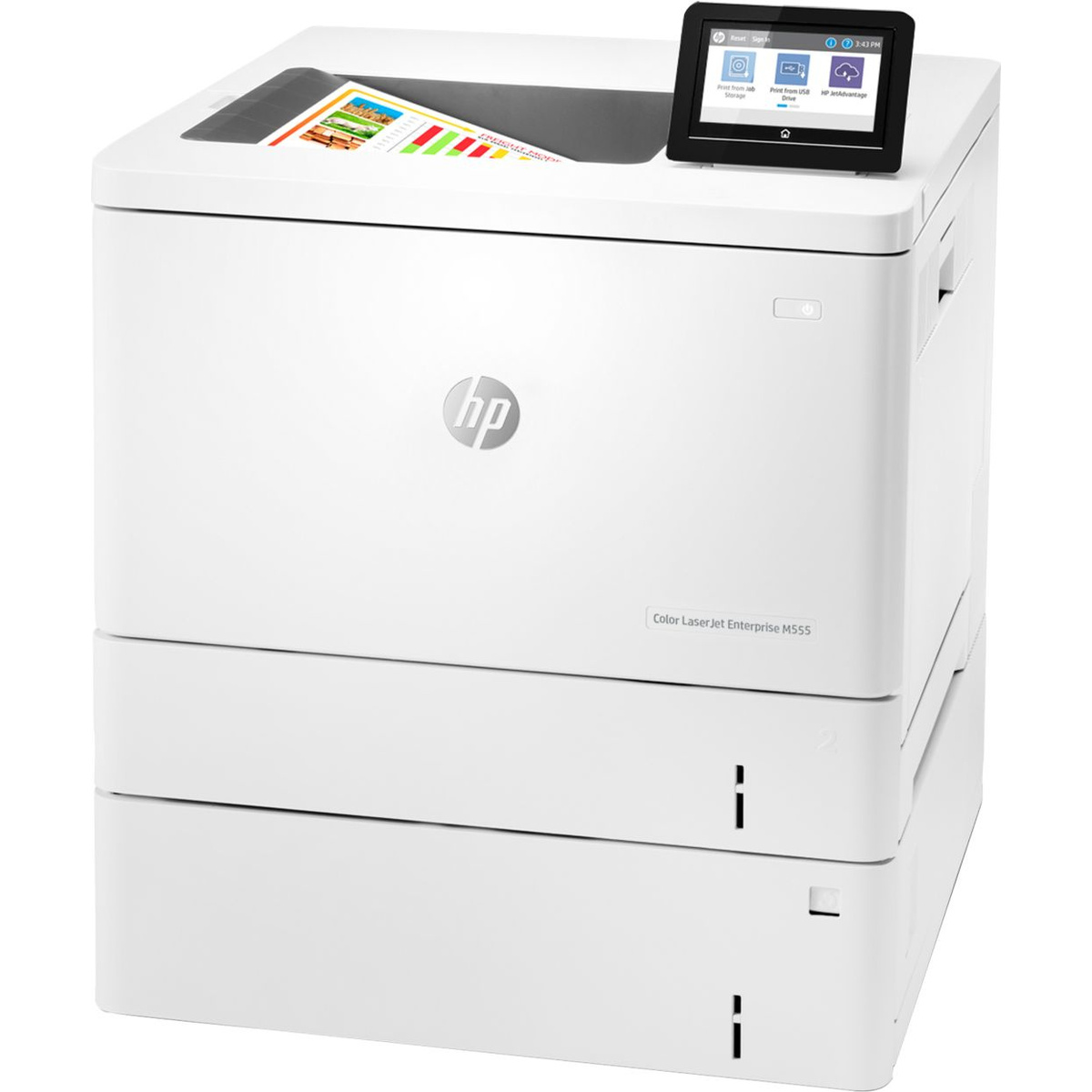 Принтер лазерный HP Color LaserJet Enterprise M555x (7ZU79A) A4 Duplex WiFi