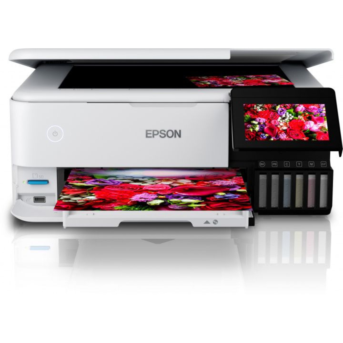 МФУ струйный Epson L8160 (Цвет: White)