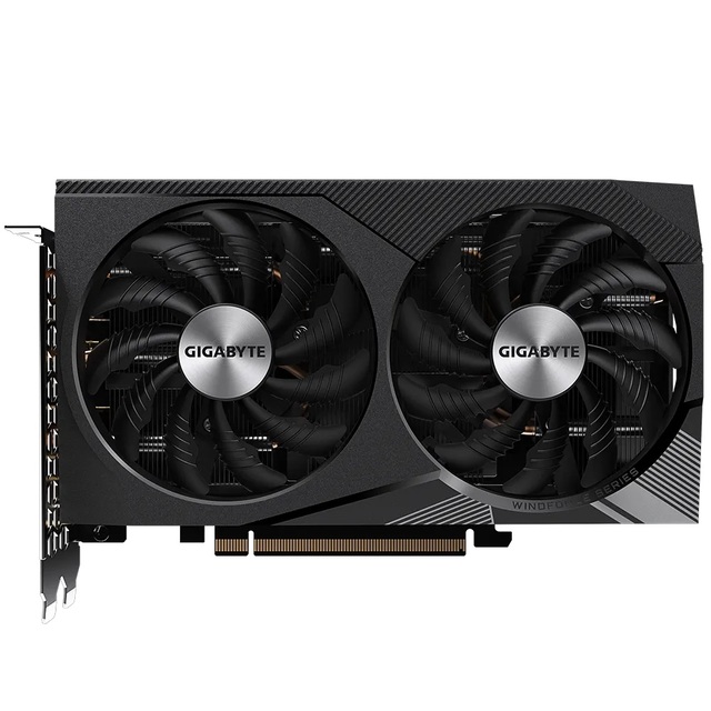 Видеокарта GIGABYTE PCI-E 4.0 GV-N3060WF2OC-12GD NVIDIA GeForce RTX 3060 12288Mb 192 GDDR6 1792 / 15000 HDMIx2 DPx2 HDCP Ret