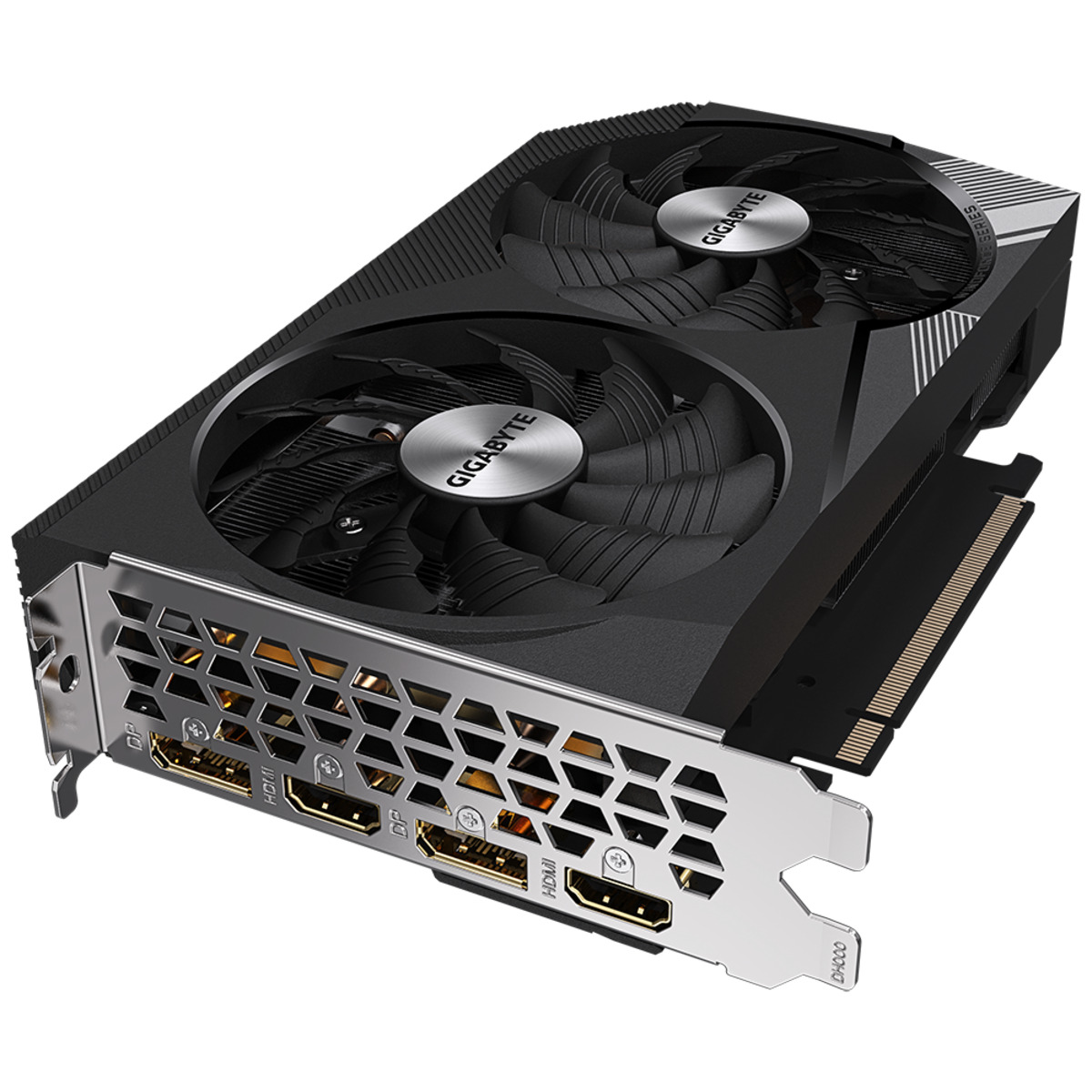 Видеокарта GIGABYTE PCI-E 4.0 GV-N306TWF2OC-8GD NVIDIA GeForce RTX 3060Ti 8192Mb 256 GDDR6 1680 / 14000 HDMIx2 DPx2 HDCP Ret