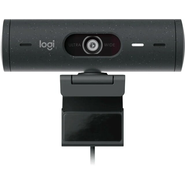 Веб-камера Logitech HD Webcam Brio 500, черный 