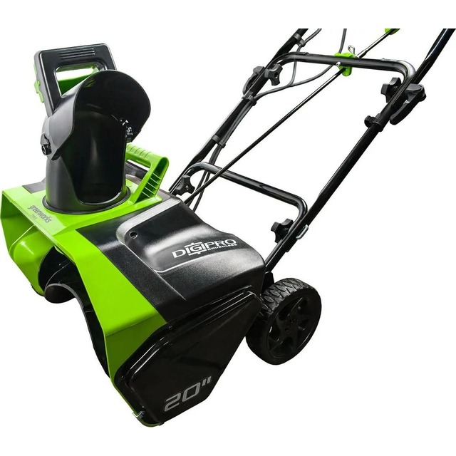 Снегоуборщик электрический Greenworks SnowLine GD40ST (Цвет: Green) Снегоуборщик электрический Greenworks SnowLine GD40ST (Цвет: Green)