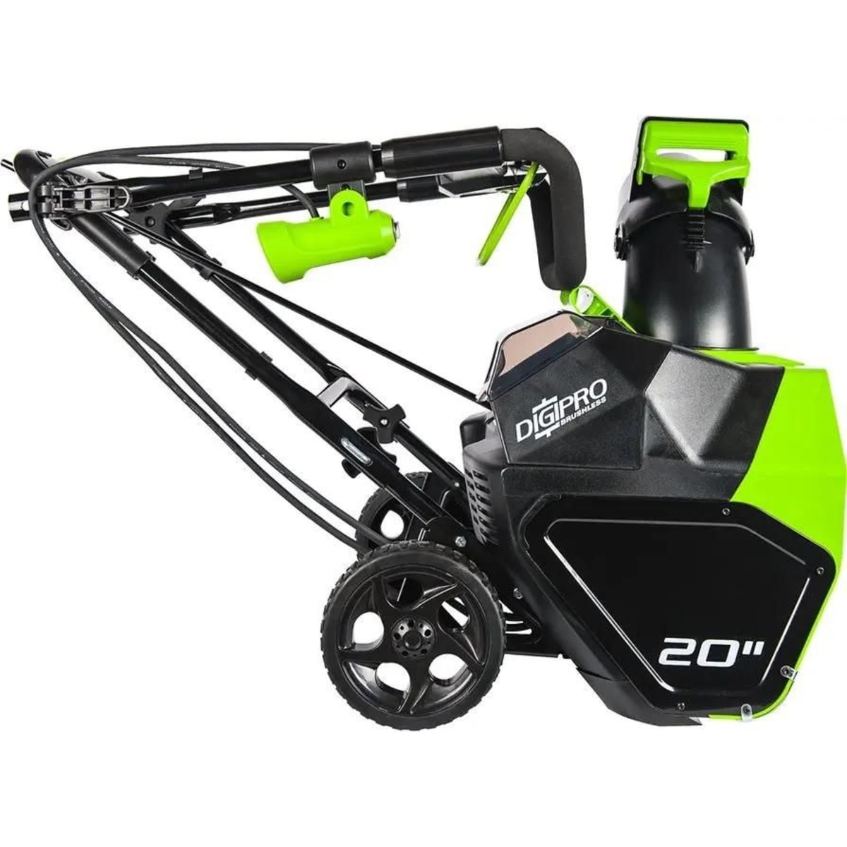 Снегоуборщик электрический Greenworks SnowLine GD40ST (Цвет: Green)