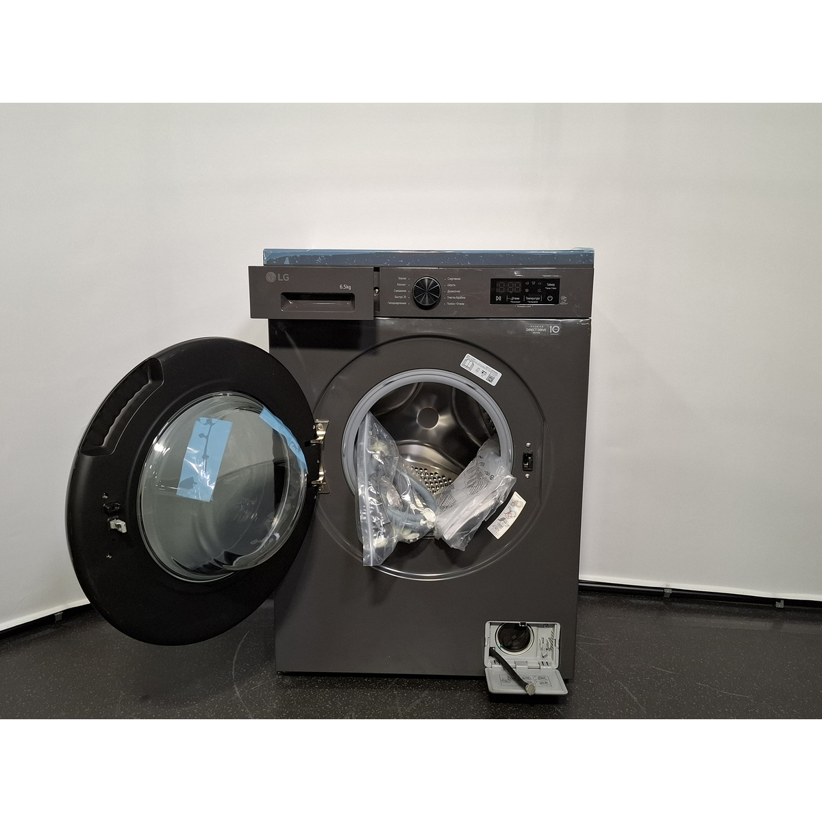 Стиральная машина LG F2Y1WS5J, черный