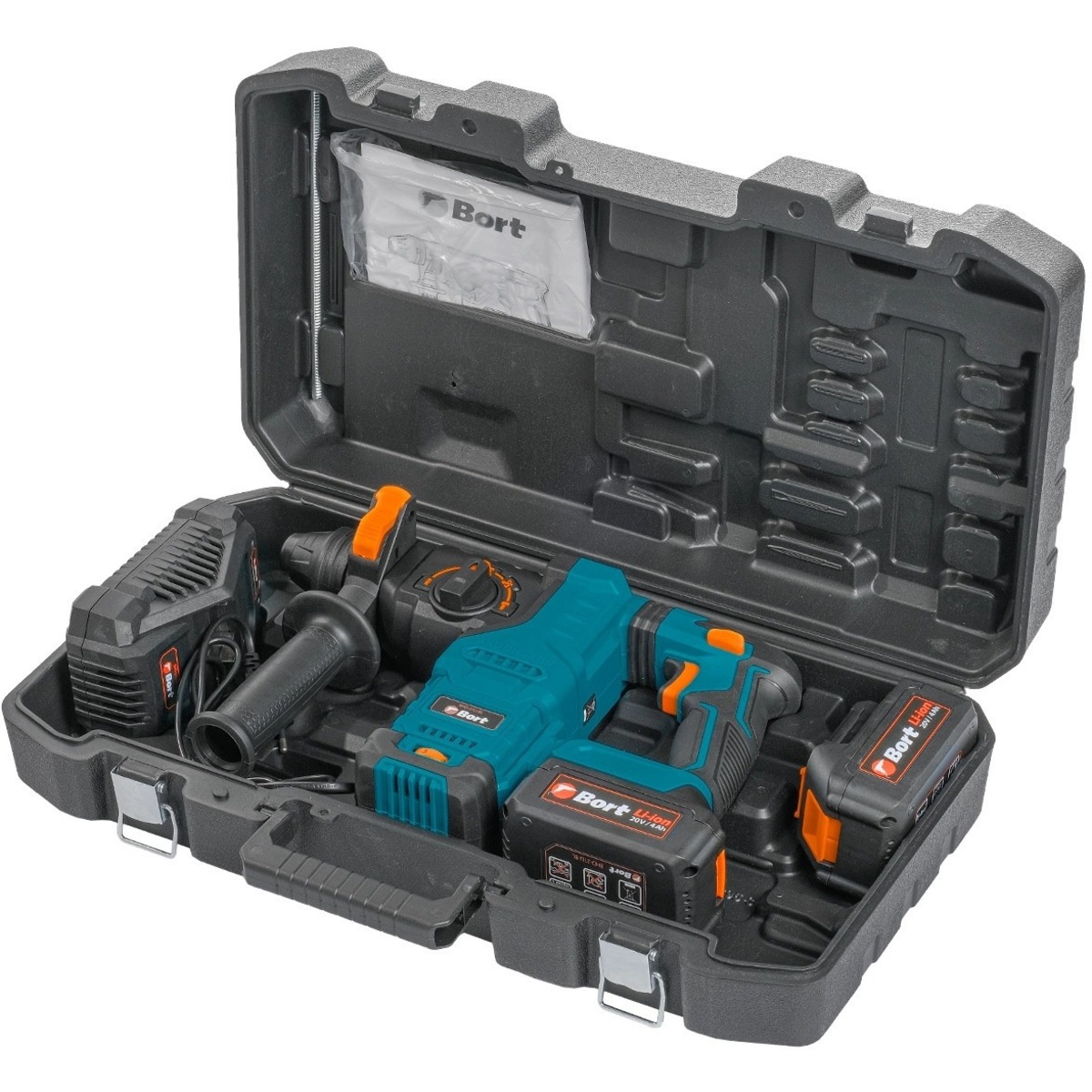 Перфоратор Bort BHD-21Li-BL (Цвет: Blue)