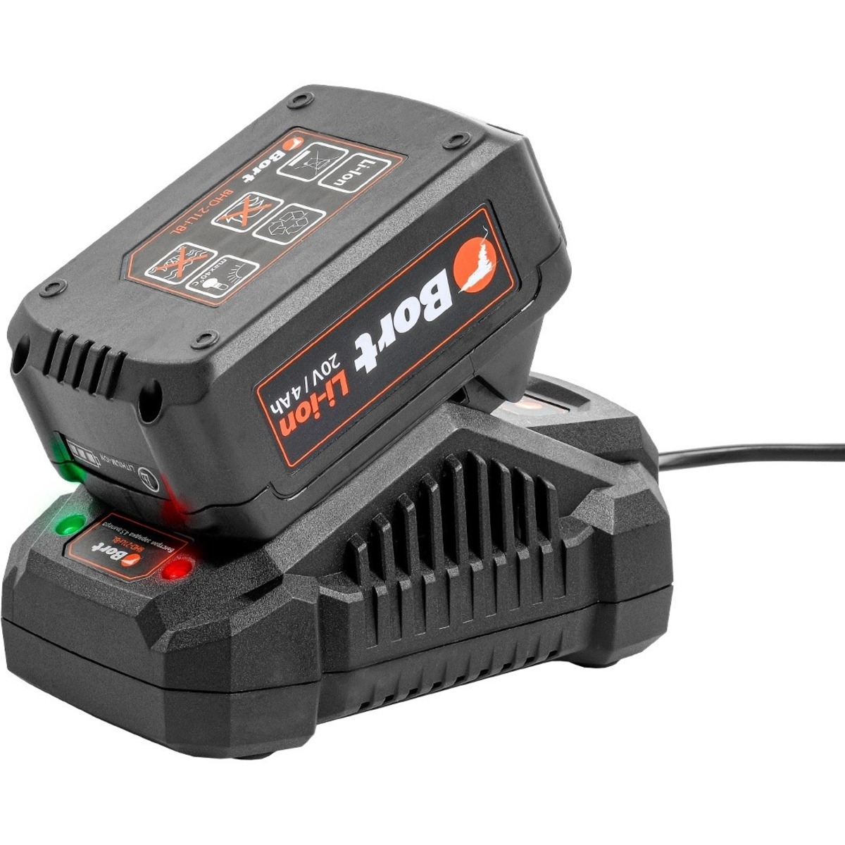 Перфоратор Bort BHD-21Li-BL (Цвет: Blue)