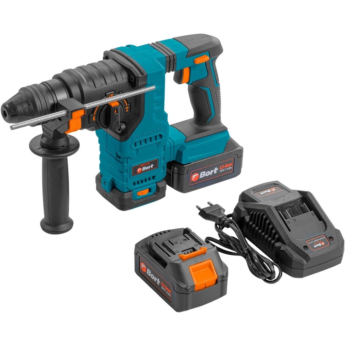 Перфоратор Bort BHD-21Li-BL (Цвет: Blue)