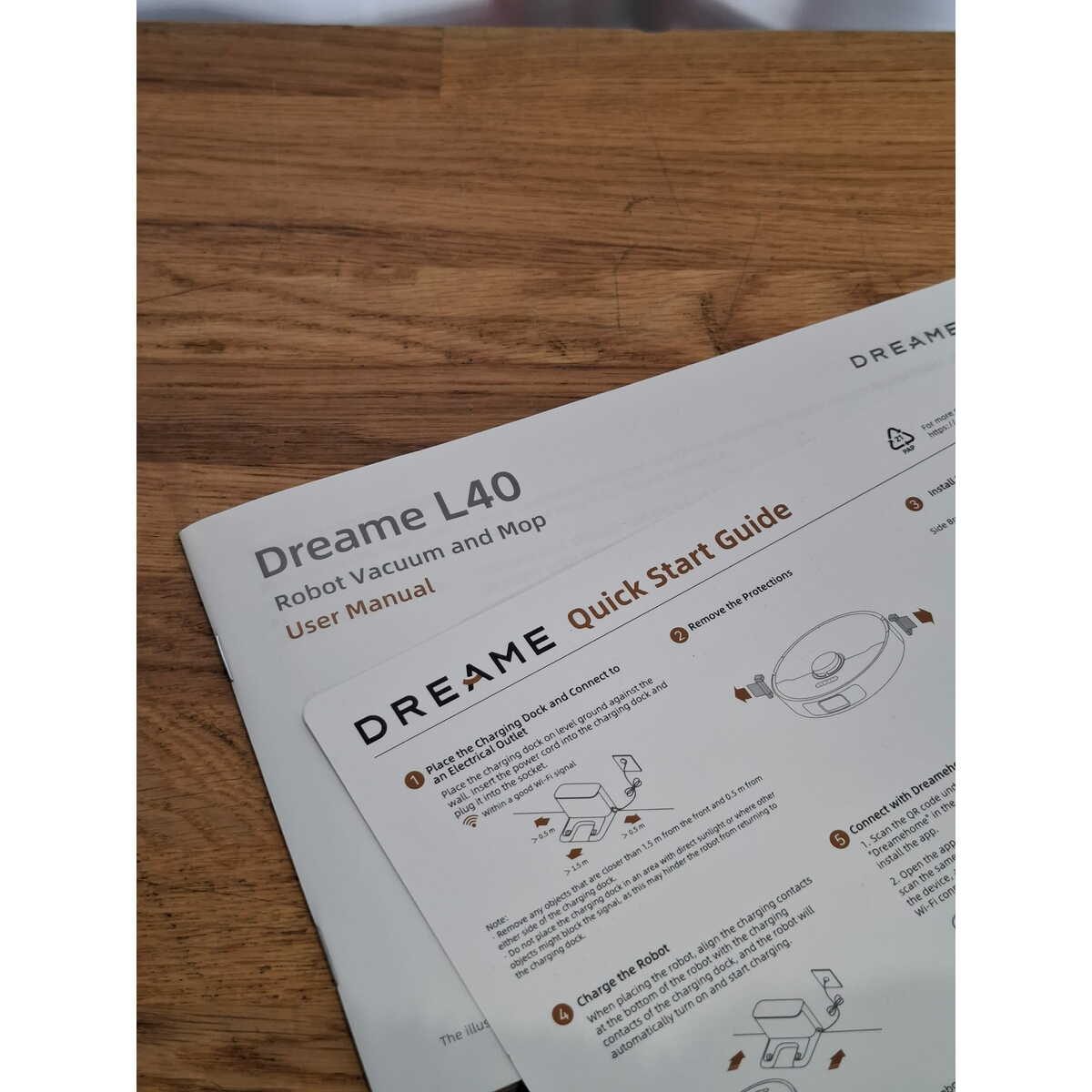 Робот-пылесос Dreame L40, белый