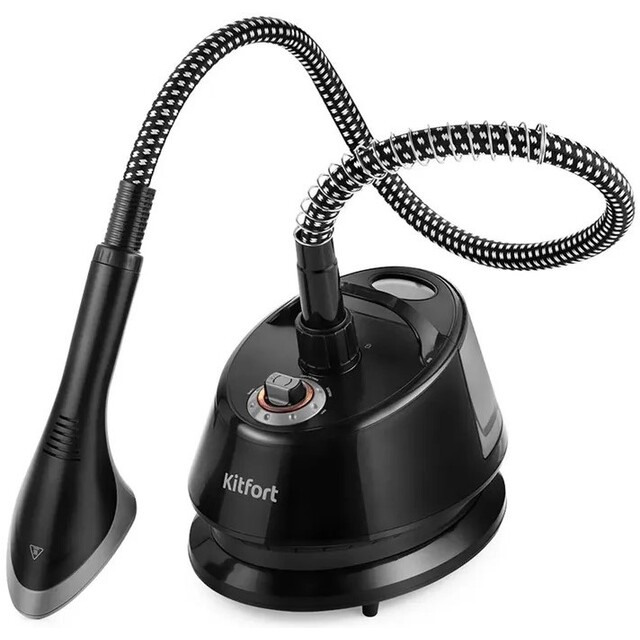 Отпариватель напольный Kitfort КТ-9112 (Цвет: Black / Silver)