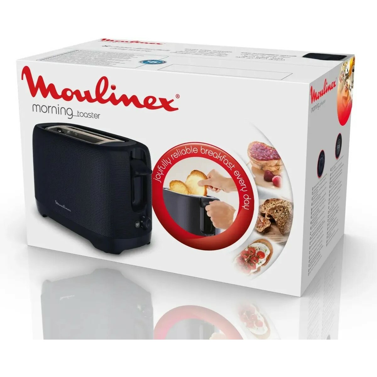 Тостер Moulinex LT2M0810, черный