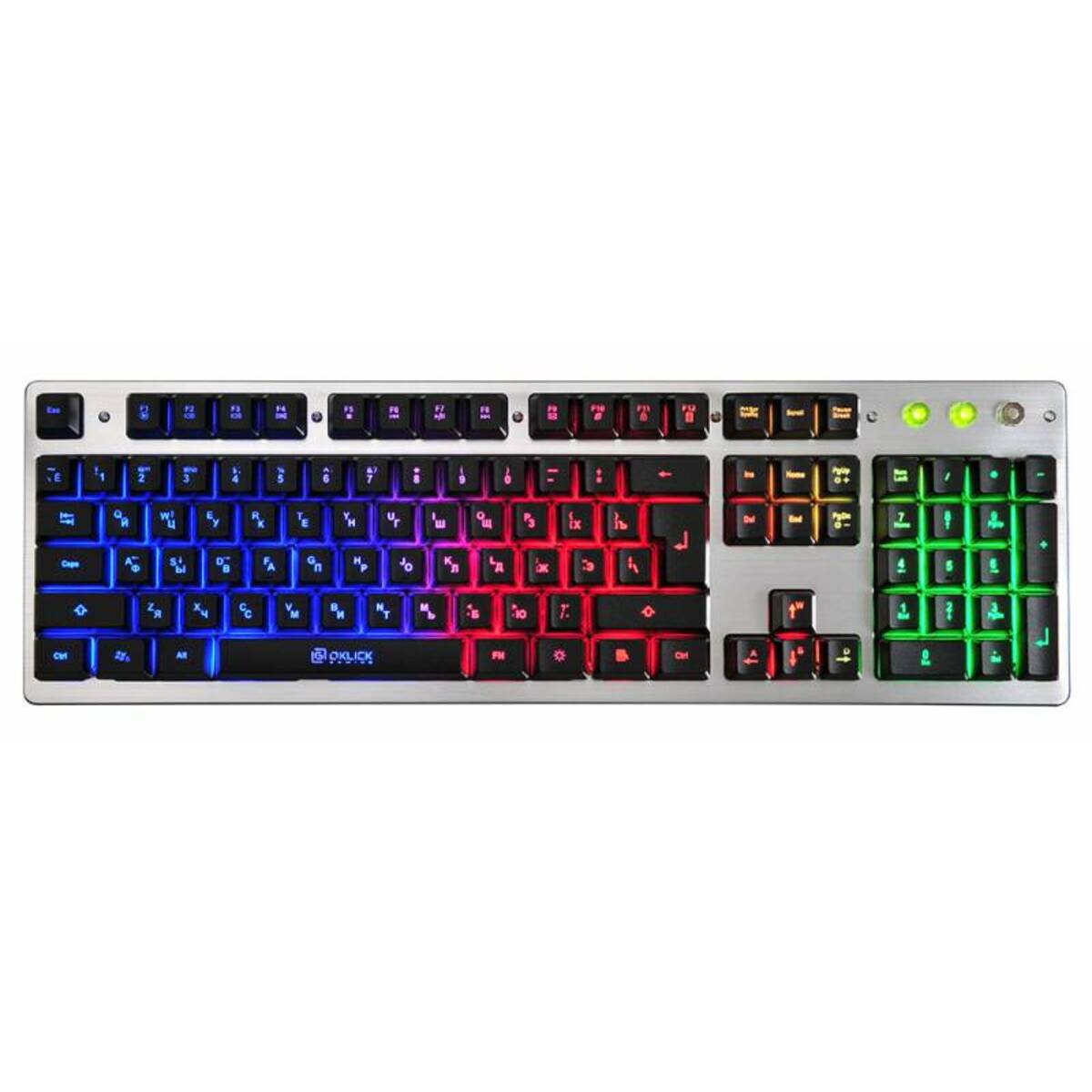 Клавиатура Оклик 770G IRON FORCE (Цвет: Grey / Black)
