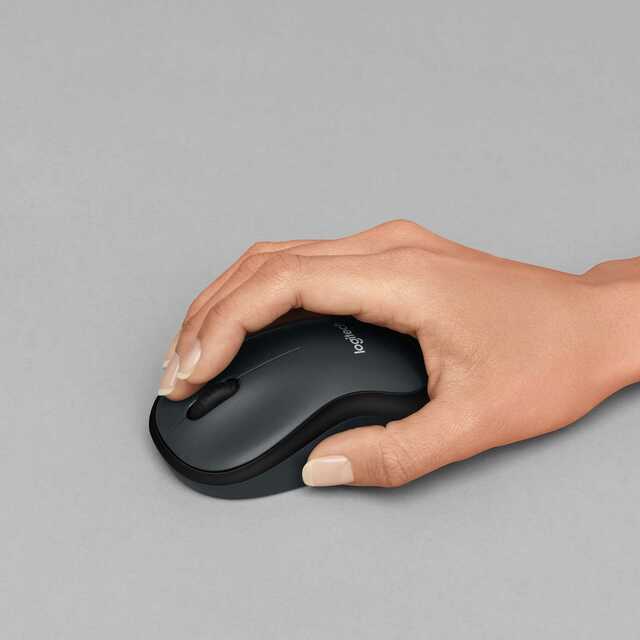 Беспроводная мышь Logitech M220 SILENT (Цвет: Dark Gray)